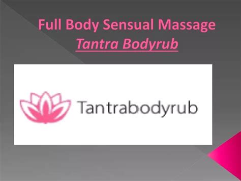 Full Body Sensual Massage Sexual massage Sankt Valentin